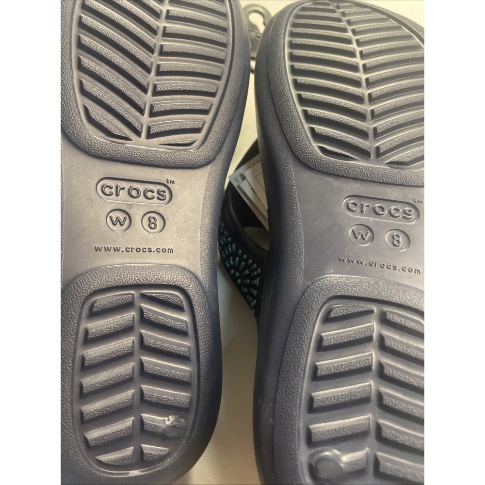 womens crocs wedge sandals size 8.5 - Picture 6 of 6